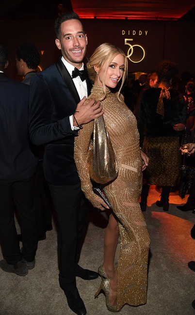 Paris Hilton, Sean Combs 50 ° Compleanno Bash